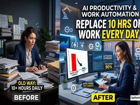 AI productivity AI Productivity & Work Automation work automation AI workflow automation best work automation tools AI for task management How to automate repetitive office tasks with AI : Save time with AI productivity tools in 2026 step-by-step AI automation for small teams Can AI really replace manual data entry? What is the difference between RPA and AI automation? How do I start with no-code automation? Will AI make my job obsolete?