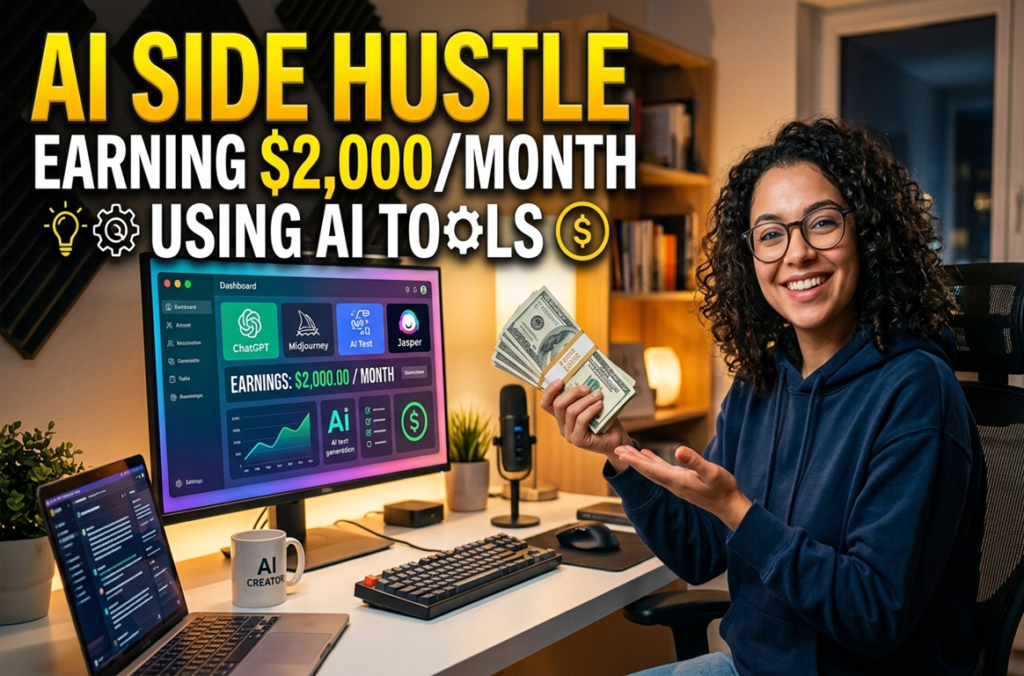AI side hustle

 make money with AI

 passive income AI tools

AI freelancing for beginners

 generative AI business ideas

 ChatGPT side income

How to make money with AI as a beginner

best AI tools for passive income

AI freelancing side hustle ideas

Start an AI side hustle with no experience

ChatGPT side income strategies

AI automation services for small businesses

generative AI side business opportunities

profitable AI side hustle from home

AI content creation side hustle for freelancers

low-cost AI side hustle for students