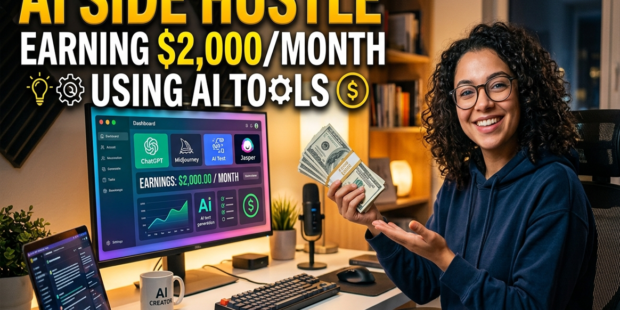 AI side hustle make money with AI passive income AI tools AI freelancing for beginners generative AI business ideas ChatGPT side income How to make money with AI as a beginner best AI tools for passive income AI freelancing side hustle ideas Start an AI side hustle with no experience ChatGPT side income strategies AI automation services for small businesses generative AI side business opportunities profitable AI side hustle from home AI content creation side hustle for freelancers low-cost AI side hustle for students