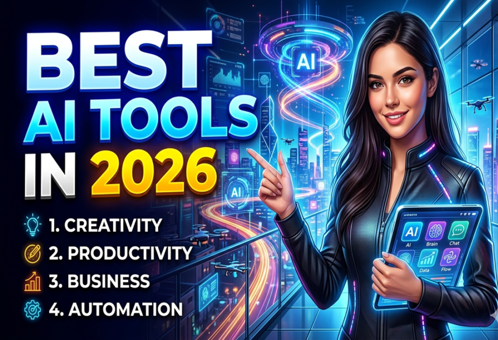 Best AI Tools in 2026

ChatGPT & GPTs Secrets

AI Productivity Hacks

AI Content Creation Guide

Advanced GPT Tools

How to Make Money With AI

best AI tools

make money with AI 

AI productivity 

AI content creation 

AI video generation 

AI coding assistant 

AI agents 2026

ChatGPT vs Claude vs Gemini 

How to use AI for freelancing 

AI video creation tools

 beginner AI guide 2026

 Will AI replace my job

 custom GPT tools