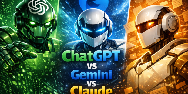 ChatGPT vs Gemini vs Claude AI productivity comparison best AI assistant for work Gemini vs ChatGPT speed Claude AI for research AI writing assistant comparison AI summarization tools Google Workspace AI integration AI response speed test AI workflow optimization productivity with AI Which AI saves the most time daily ChatGPT vs Claude for long-form content best AI for summarizing research papers Claude vs ChatGPT coding accuracy comparison How to choose between ChatGPT, Gemini, and Claude AI assistant that needs the least editing ChatGPT Gemini Claude time cost analysis AI that reduces back-and-forth prompting best AI for non-technical business users Claude Opus vs GPT-4 Turbo speed comparison Gemini Advanced time-saving features AI assistant with the lowest hallucination rate real-world productivity test AI models Which AI writes ready-to-publish content AI for reducing mental load at work best AI for developers under deadline Email automation with Gemini vs ChatGPT ChatGPT vs Gemini vs Claude for project management time efficiency benchmark ChatGPT Gemini Claude 2026 Claude AI time savings for academic research Gemini Google Docs integration productivity boost ChatGPT custom instructions to save time Which AI assistant requires the fewest corrections AI writing tools comparison for busy professionals fastest AI for generating Excel formulas Claude vs ChatGPT for legal document summarization Gemini vs Claude for creative brainstorming speed AI that saves the most time in customer support ChatGPT code interpreter vs Claude analysis speed Best AI for automating daily repetitive writing time-saving prompts for ChatGPT Gemini Claude AI assistant with the shortest learning curve for productivity