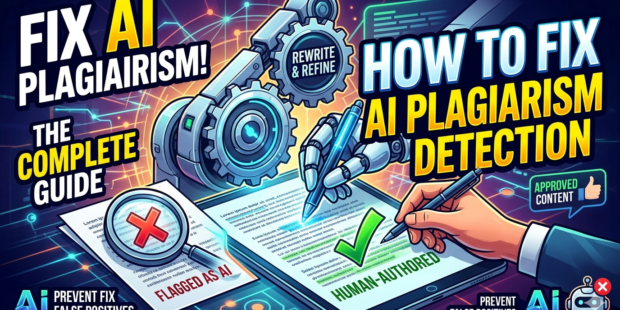 AI plagiarism detection issues fixing AI writing detection problems AI content false positive detection improving AI-generated text quality AI writing originality problems How to fix AI plagiarism detection false positives Why AI-generated text is flagged as plagiarism How to improve AI-written content to avoid detection errors Methods to reduce AI content false positive results How to make AI-assisted writing more natural and original