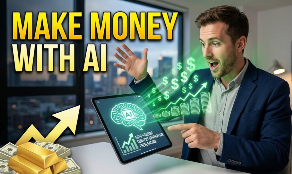 make money with AI

AI side hustle

 passive income AI

generative AI tools

 ChatGPT freelancing

 AI automation business

 Midjourney monetization

 AI workflow optimization

artificial intelligence income

machine learning revenue streams

prompt engineering jobs

AI content creation

automated lead generation