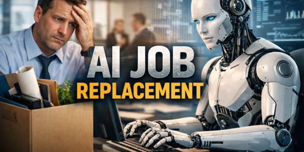 AI job replacement jobs at risk from AI future of work AI automation statistics human-centric skills AI-proof careers reskilling for AI AI automation impact future of work AI jobs AI will replace Which jobs are most at risk from AI in 2026 How to know if your job will be replaced by AI skills that AI cannot replace in the workplace