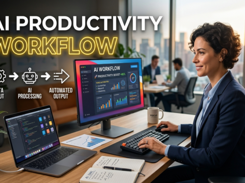 AI productivity workflow task automation AI tools workflow optimization productivity systems reduce manual work automate repetitive tasks AI assistants knowledge management deep work AI task automation productivity workflow tools How to build an AI productivity workflow from scratch best AI tools for automating repetitive work tasks common mistakes when setting up AI workflows