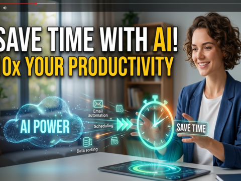 Save time with AI AI time management automation tools workflow efficiency ChatGPT for productivity AI scheduling assistant task automation time-saving AI tools smart workflows productivity hacks AI for small business reduce manual work automate repetitive tasks intelligent assistants batch processing calendar optimization